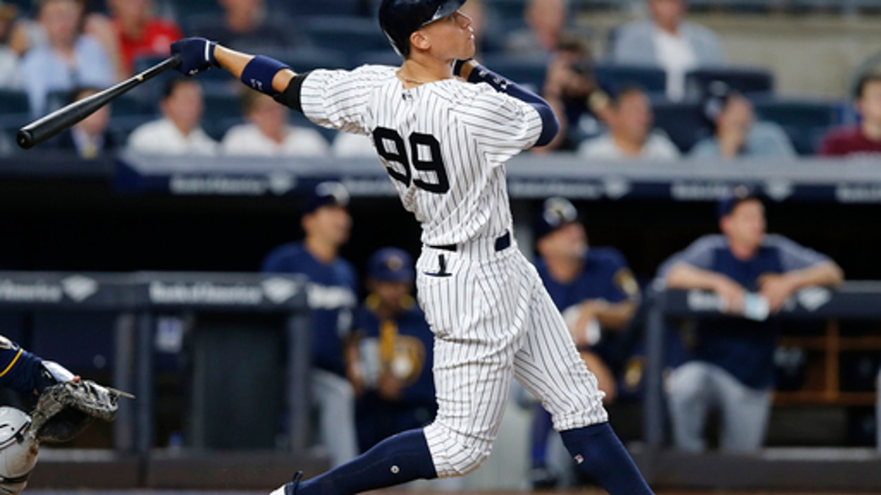 Judge hits 30th HR, breaks DiMaggio's mark for Yanks rookies